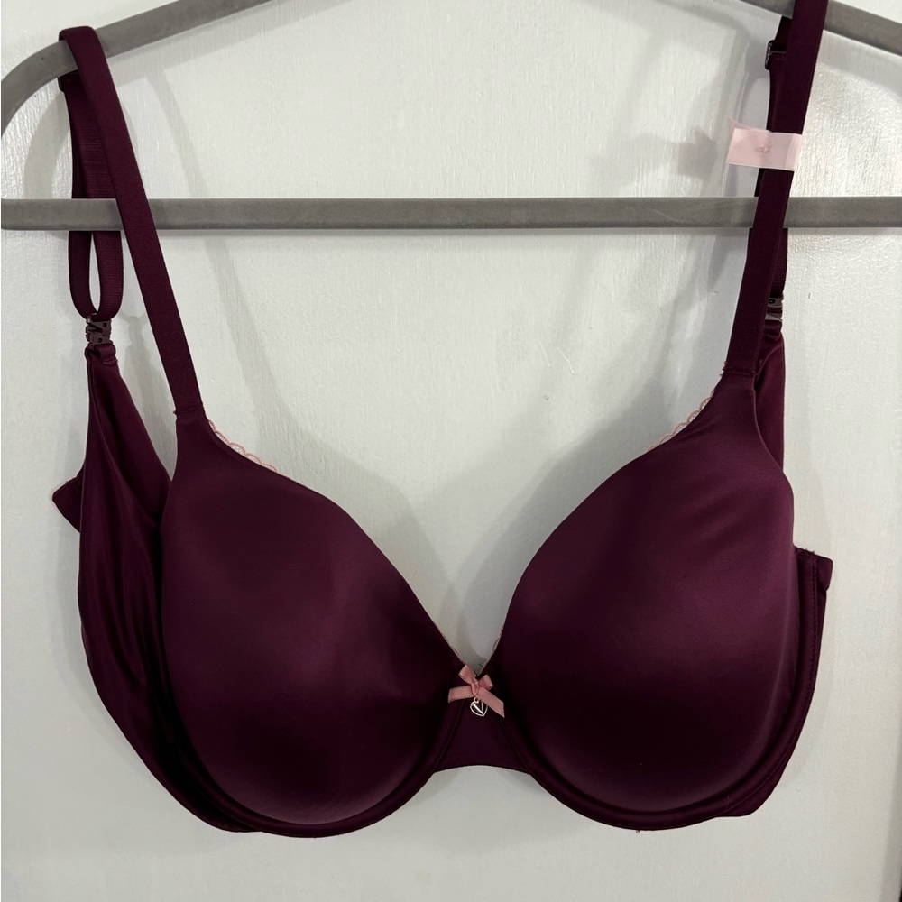 Victorias Secret Burgundy Bra 40C NWOT